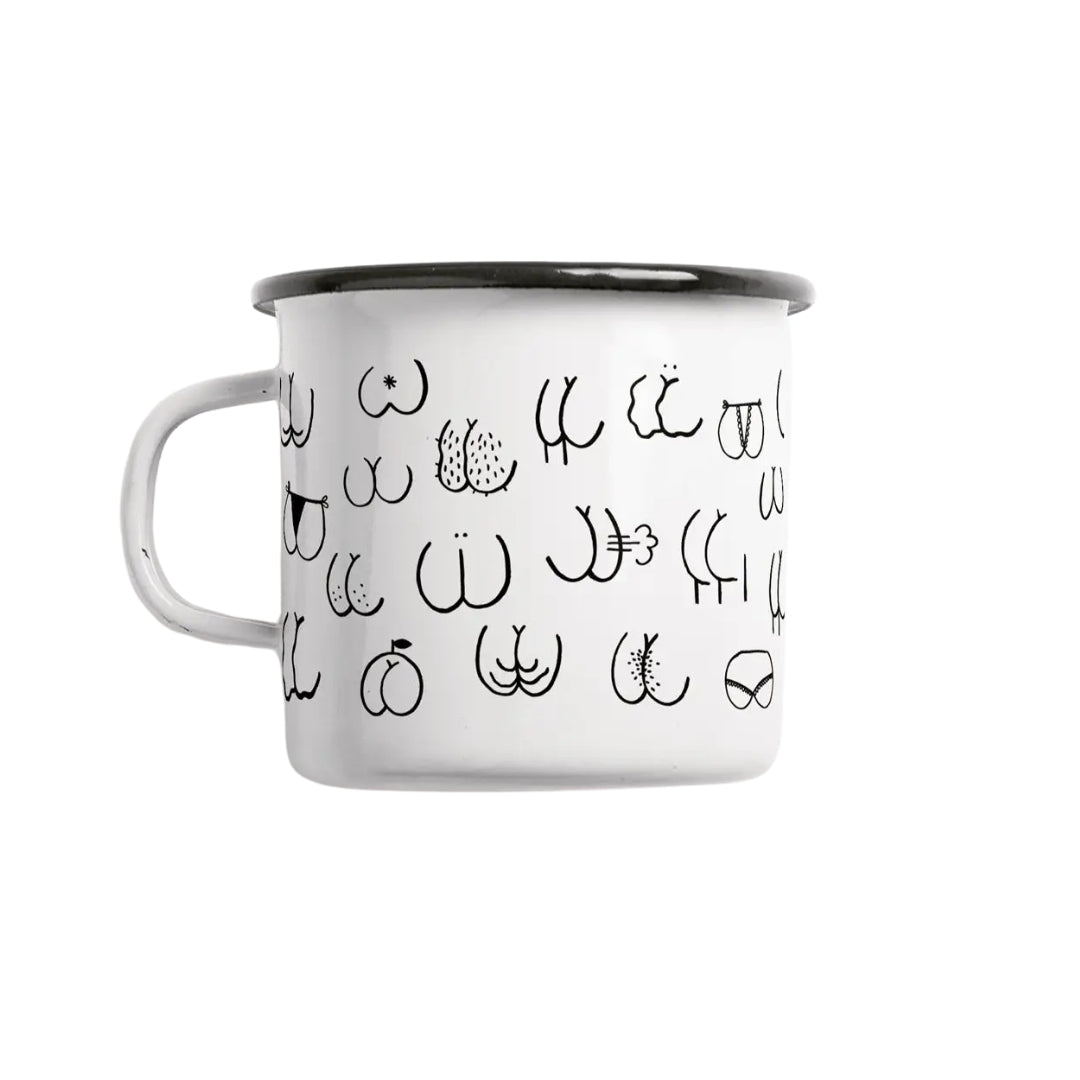 Taza esmaltada Bad Ass - Typealive