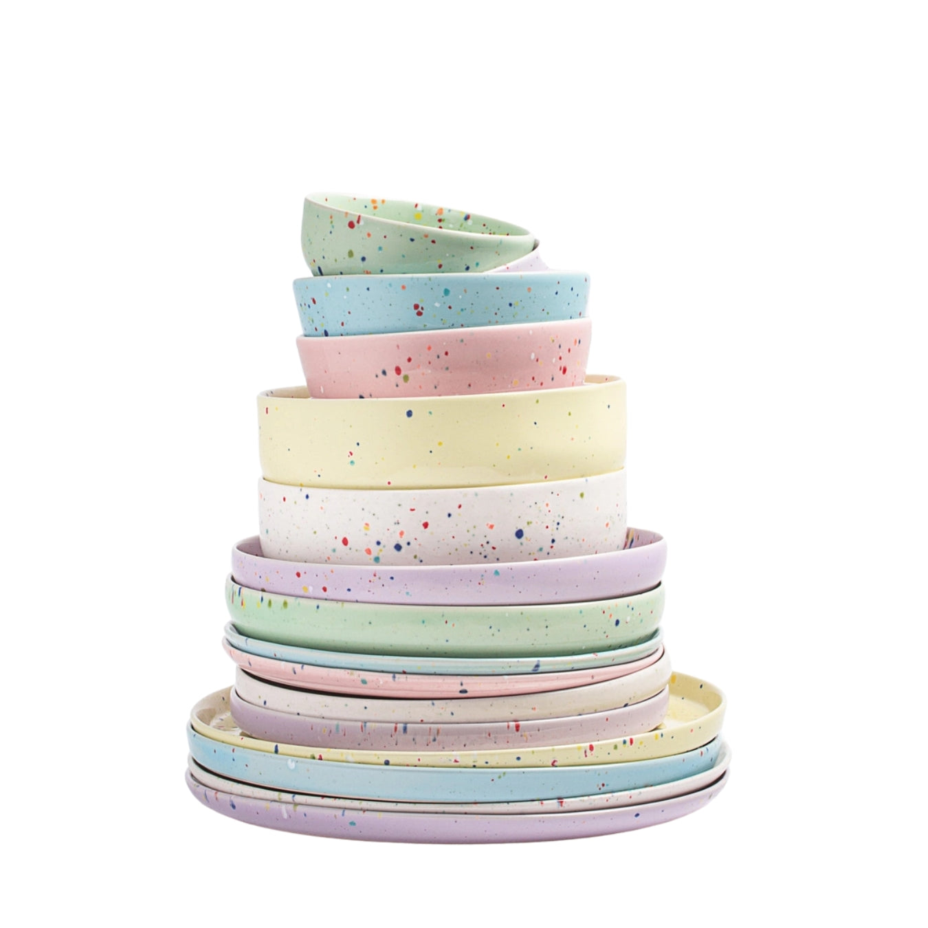 New Party Collection, Set de 24 piezas multicolor - Egg Back Home