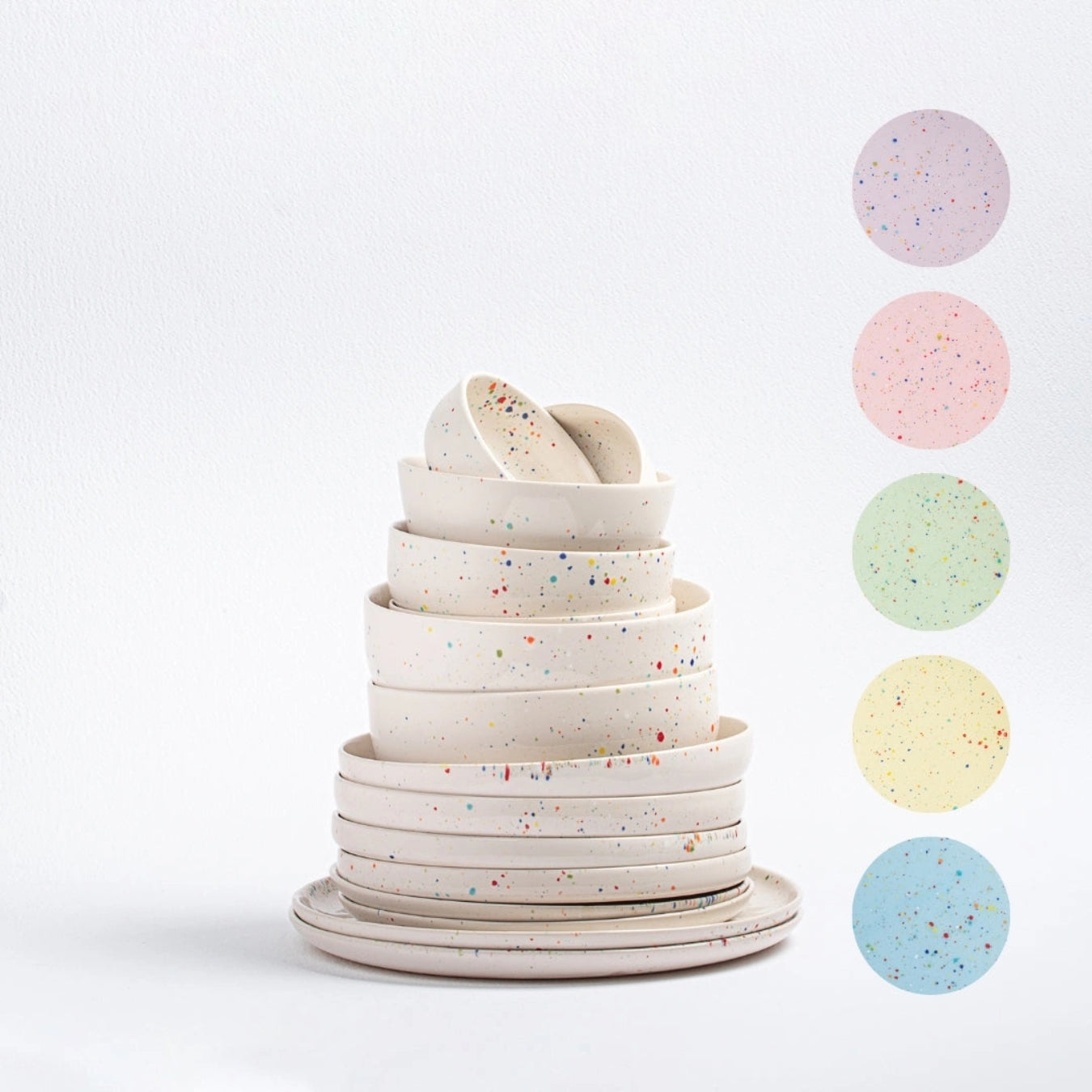 New Party Collection, Set de 24 piezas multicolor - Egg Back Home