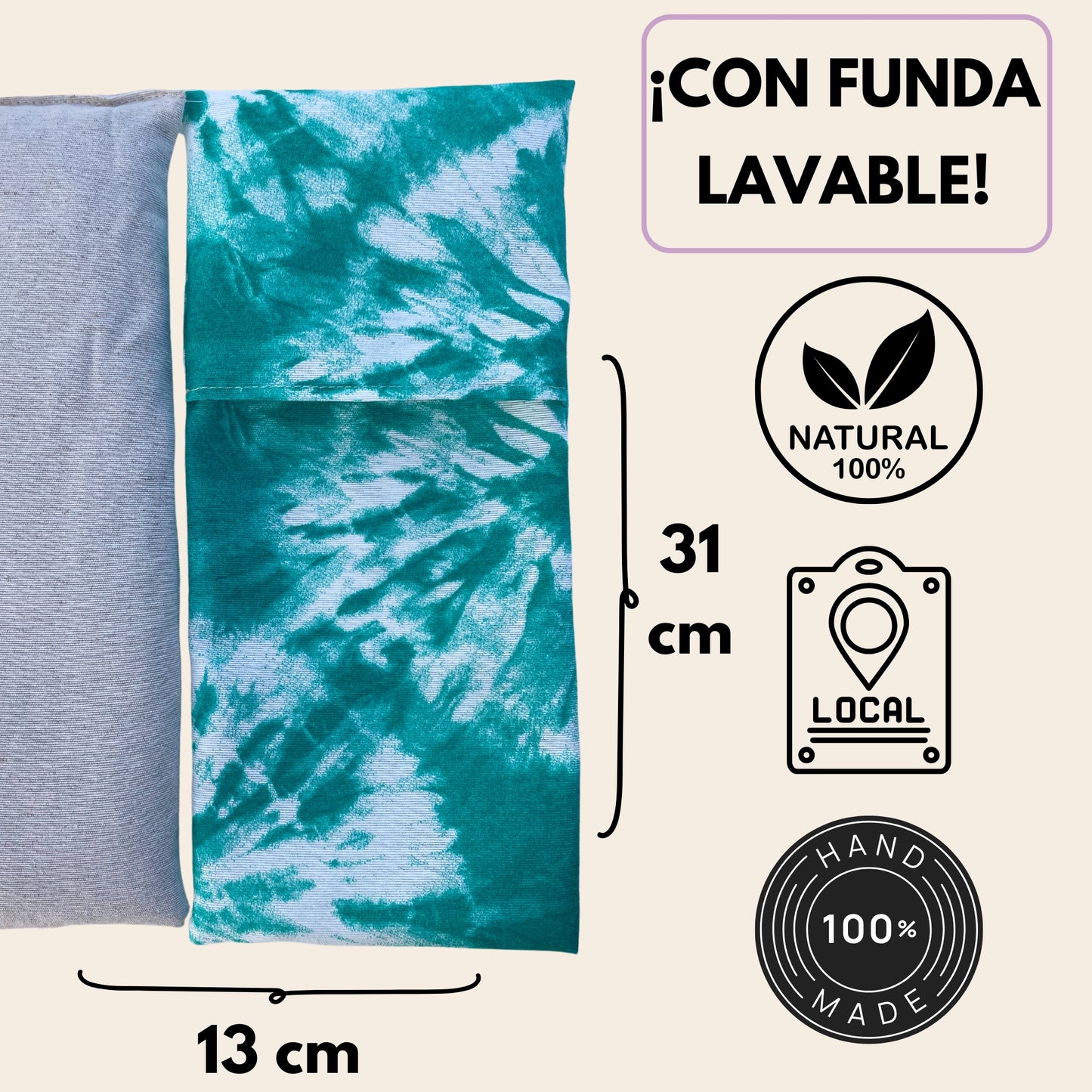 Saco Térmico Artesanal con funda Batik - Stigorvi