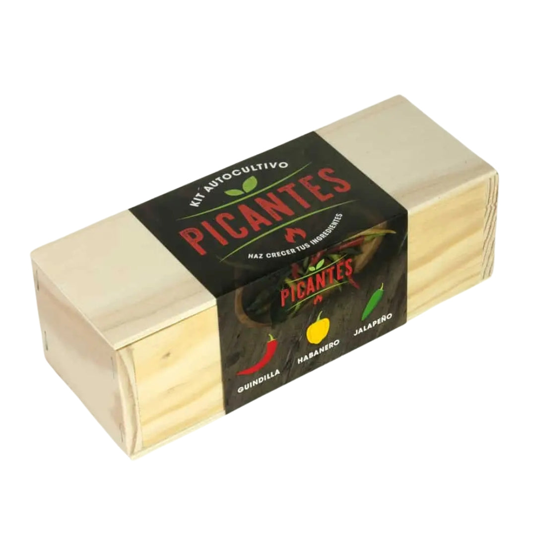 Kit autocultivo Picantes - Resetea