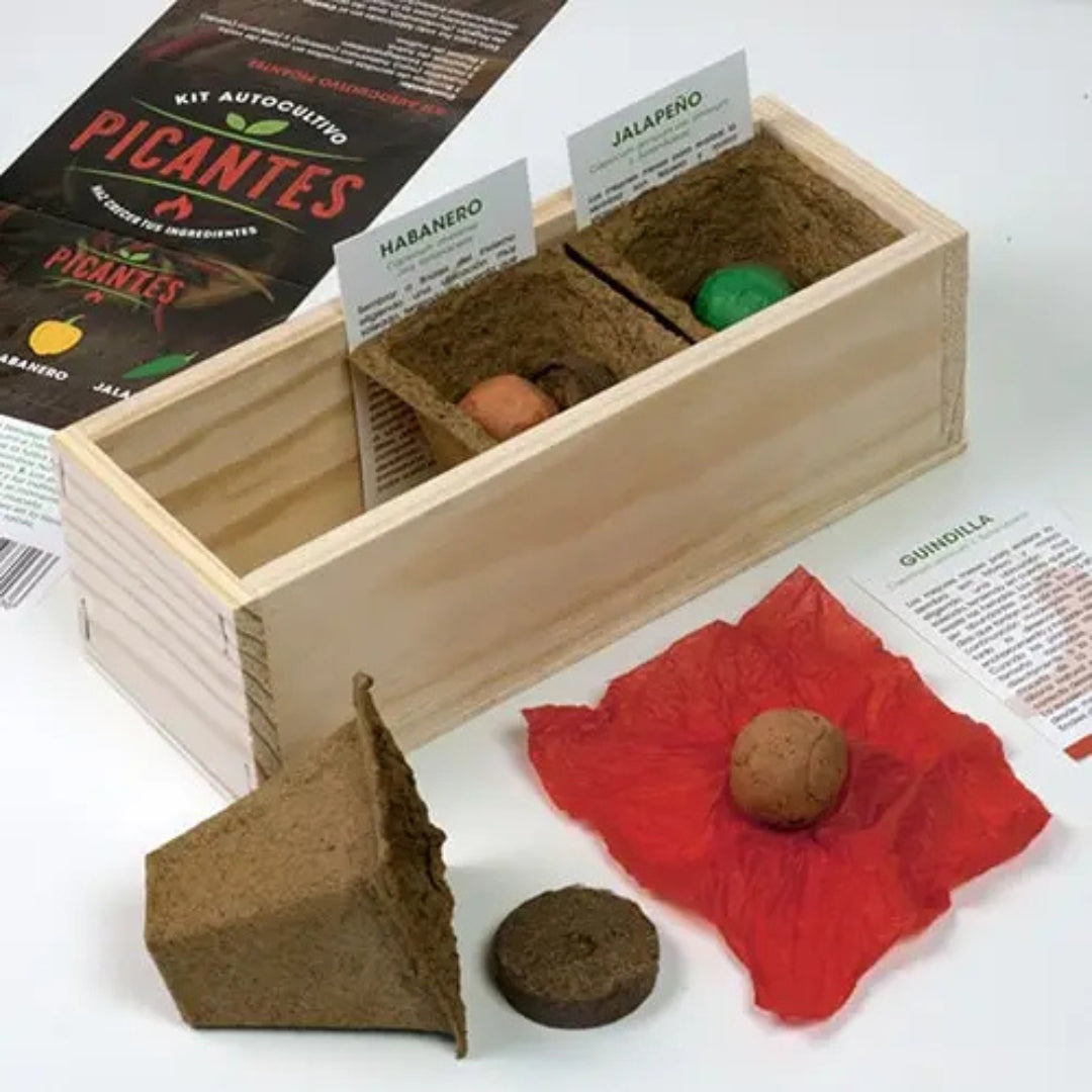 Kit autocultivo Picantes - Resetea