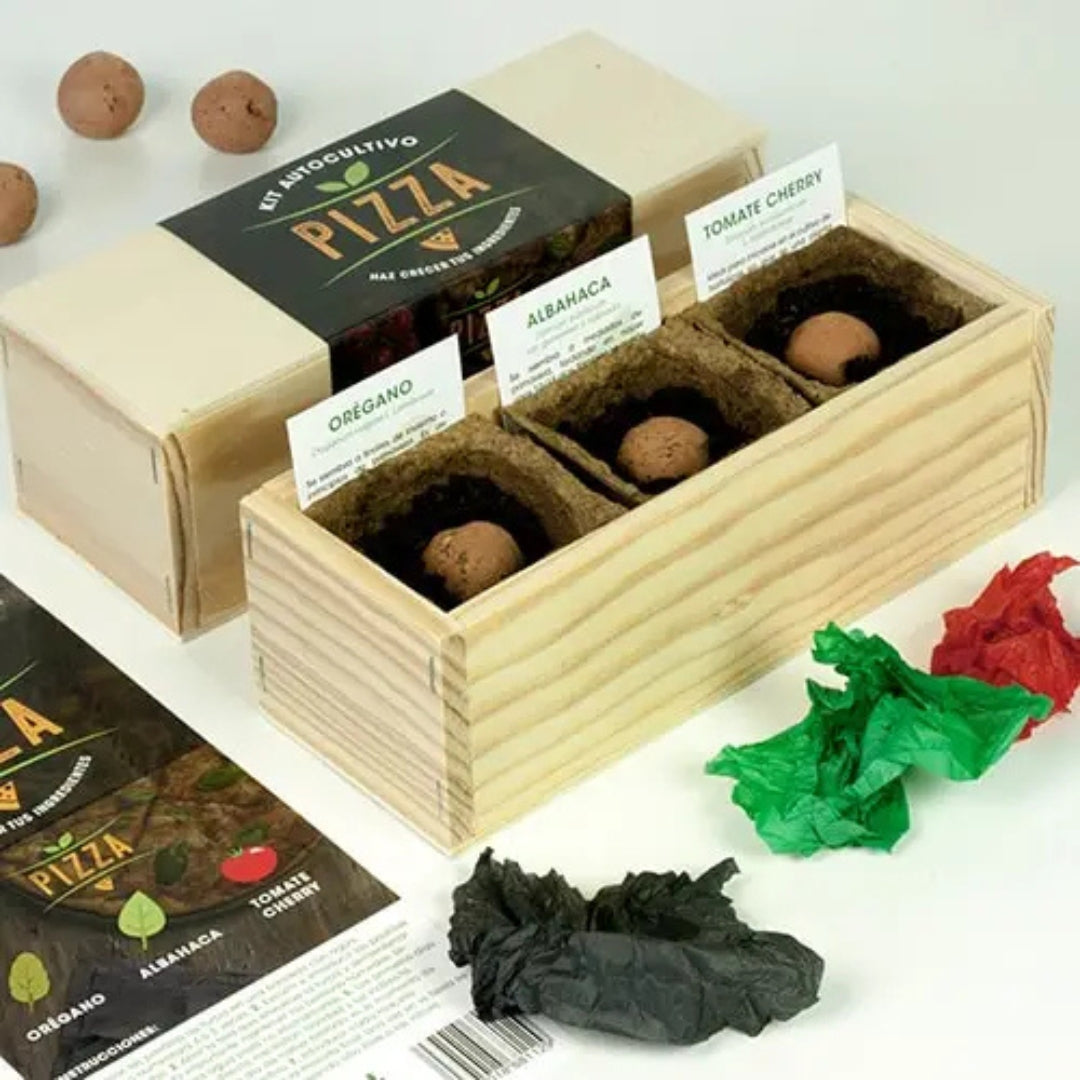 Kit autocultivo Pizza - Resetea