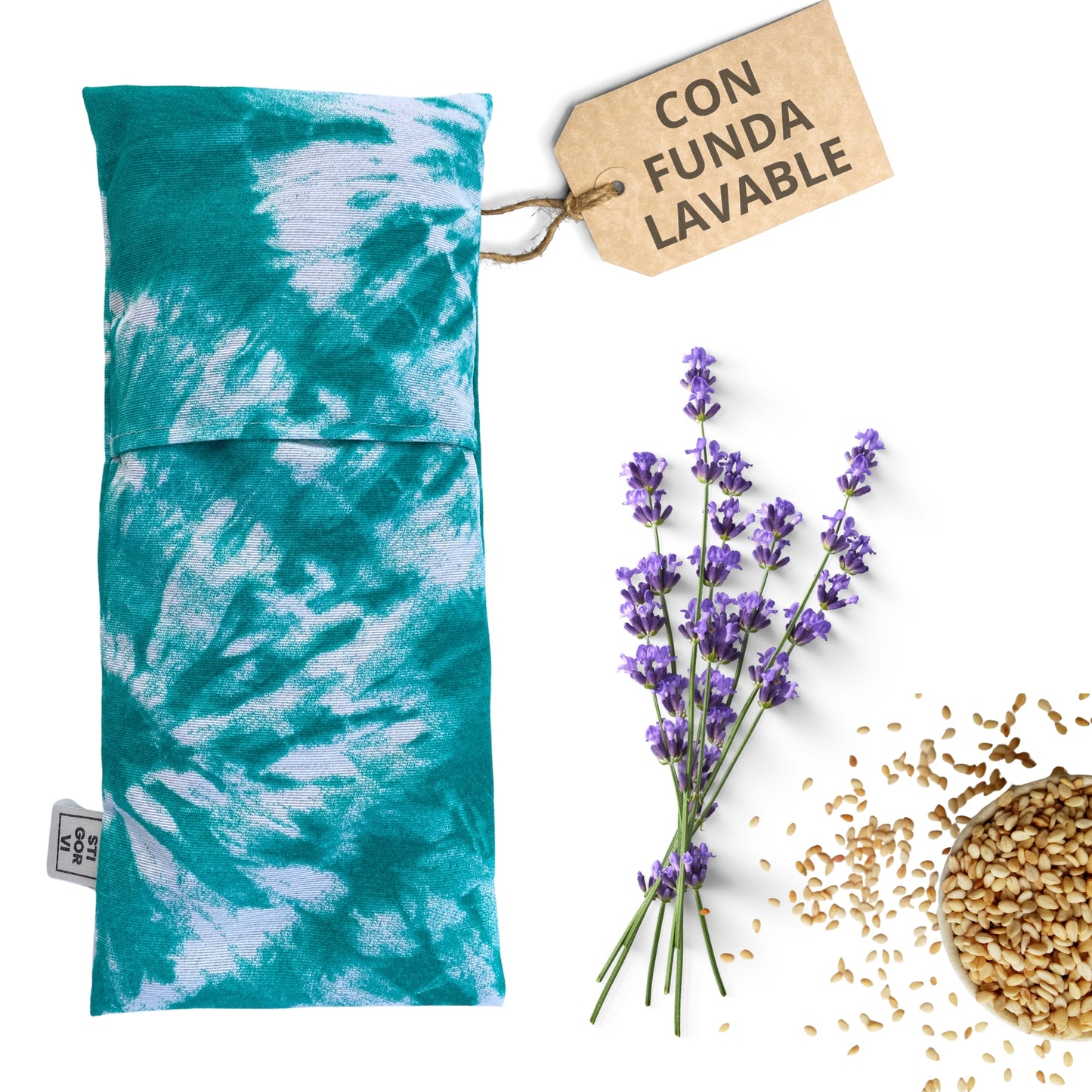 Saco Térmico Artesanal con funda Batik - Stigorvi