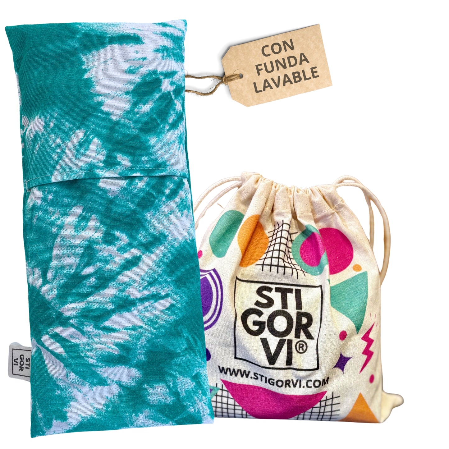 Saco Térmico Artesanal con funda Batik - Stigorvi