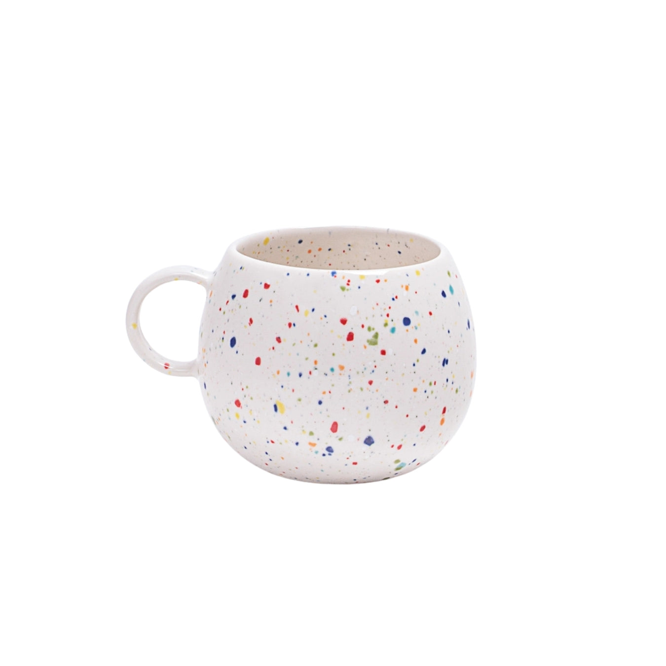 Taza New Party Ball de 500 ml, color blanco - Egg Back Home