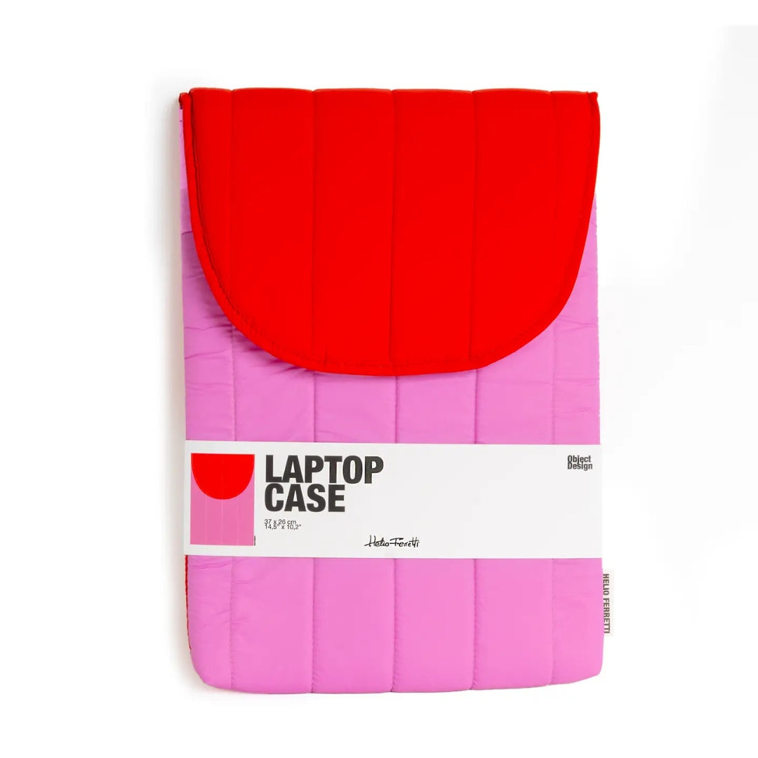 Funda Acolchada para Portátiles de 15" rosa - Helio Ferretti