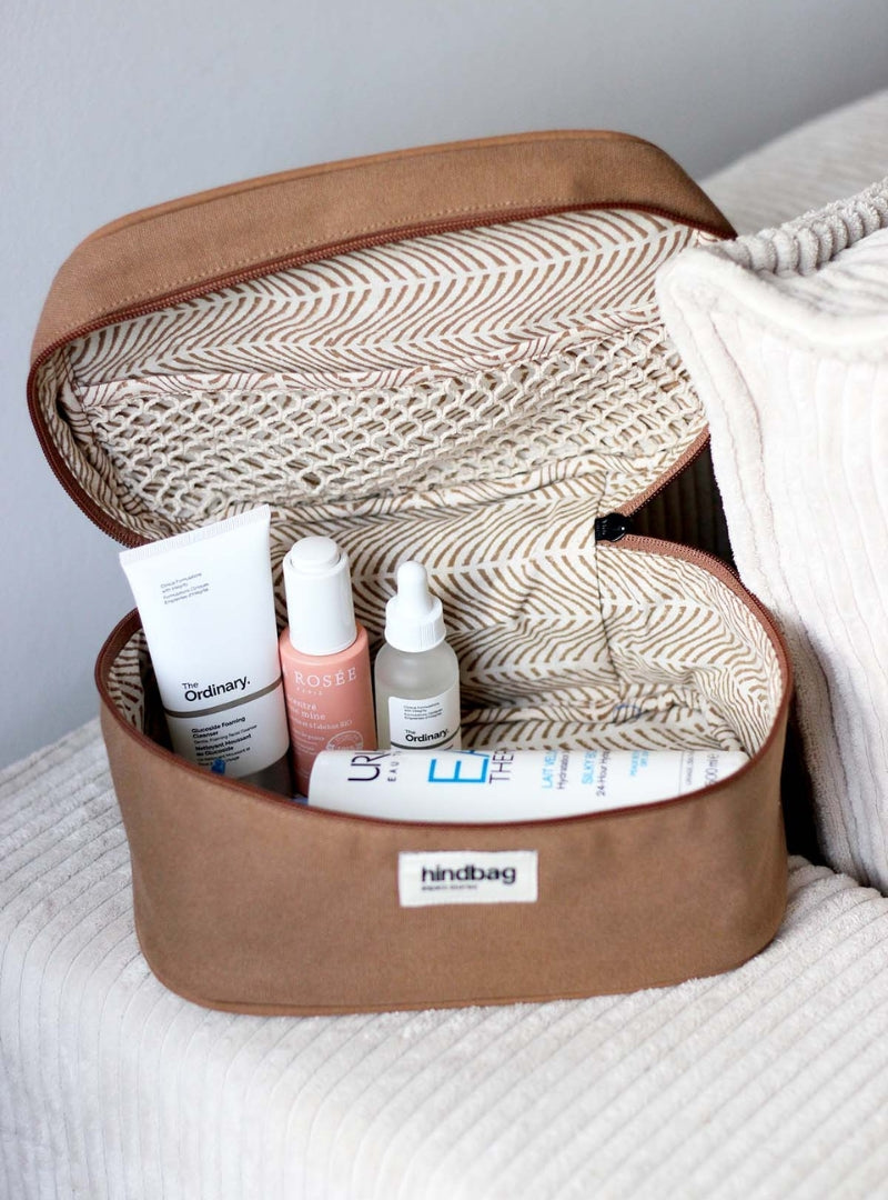 Neceser Vanidad Gaspard Canela - Hindbag