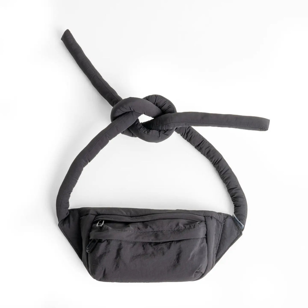 Riñonera KnotFlex negra - Helio Ferretti