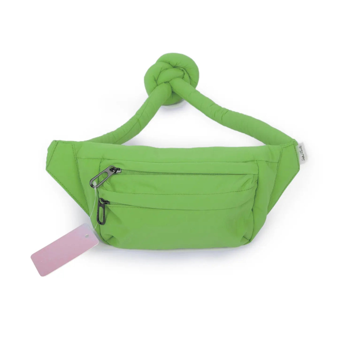 Riñonera KnotFlex verde - Helio Ferretti