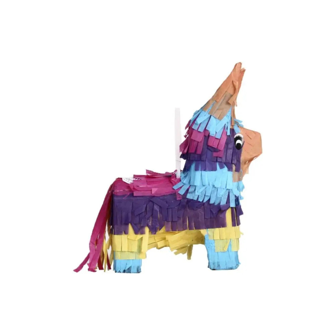 Mini Piñata Burro de Cartón – Diversión Compacta para Fiestas Memorables