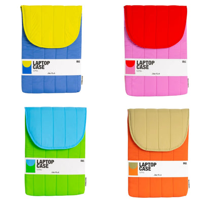 PopCush – Funda Acolchada de Diseño Exclusivo para Portátiles de 15" 🌈✨ (Naranja)