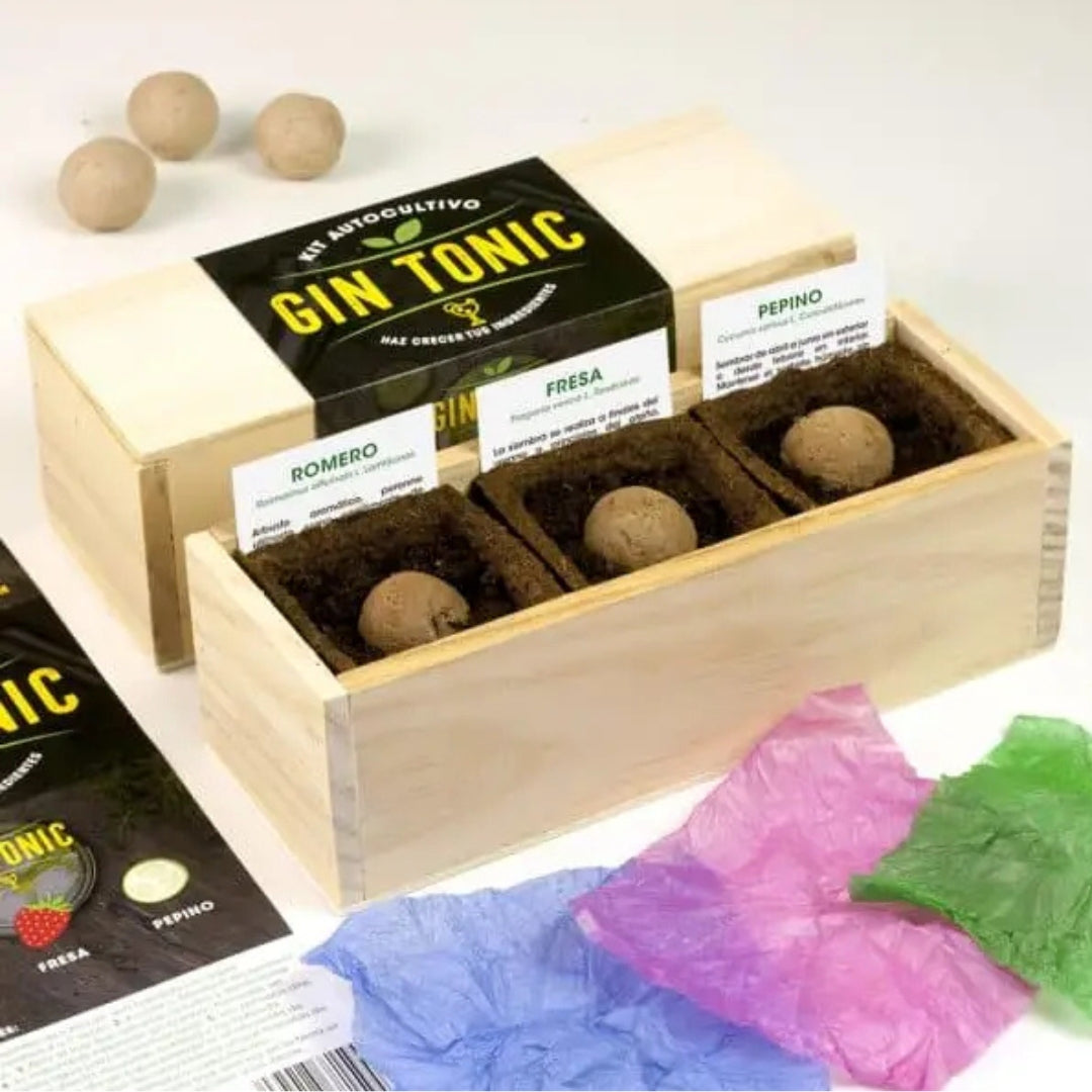 Kit Autocultivo Gin Tonic: Tu Cóctel con Sabor Personalizado 🍹