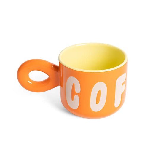 Taza Naranja Vibrante – Energía y Estilo para tus Mañanas